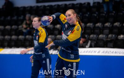 Amanda Loft stopper i Ikast Håndbold