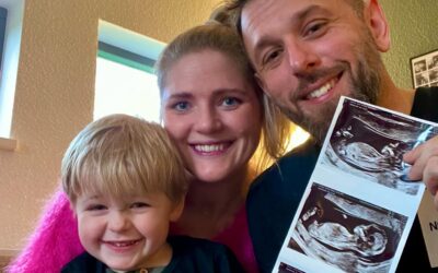 Sarah Iversen gravid